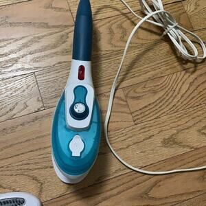 Secura Turbo Blast White Blue Electric Corded Handheld Garment‎ Steamer